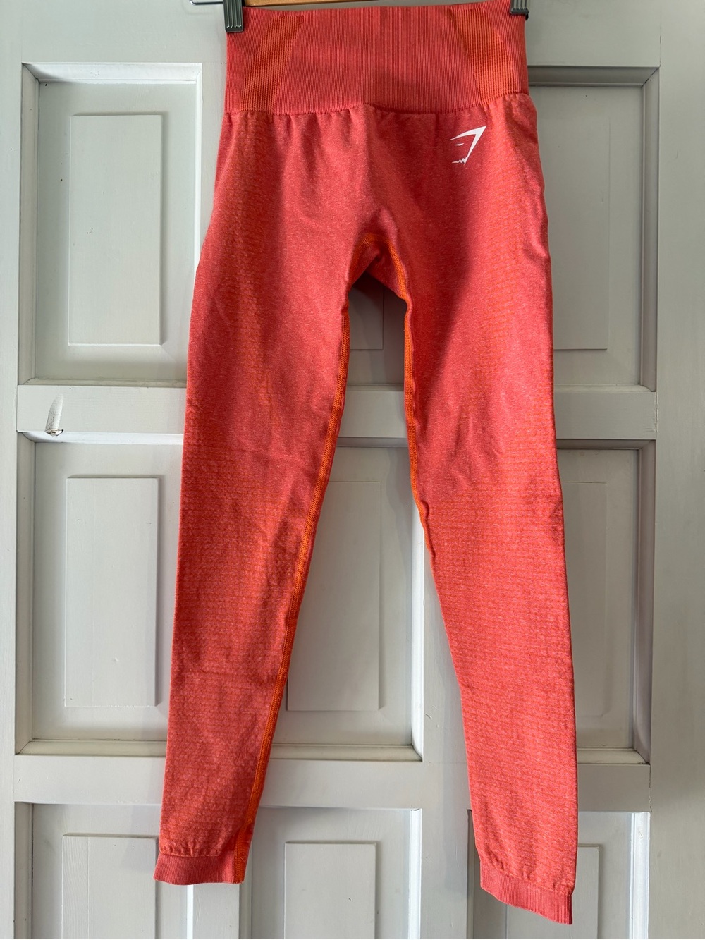 Gymshark Orange Seamless High-Waist Leggings